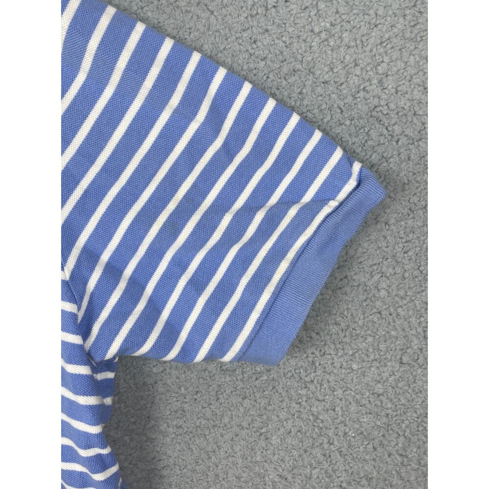 Polo Ralph Lauren Blue Striped Short Sleeve Polo Shirt Mens Size XXL - Picture 8 of 12